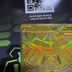 Mega Zygarde ex 124/088 Hyper Rare Gold Pokemon Perfect Order NM+ Pack Fresh - Image 3