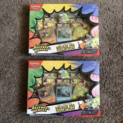 2x Pokemon TCG - Ascended Heroes First Partners Deluxe Pin Collection Promo - Image 1