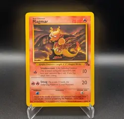 Magmar - 39/62 Fossil Uncommon - LP - Pokemon TCG WOTC Vintage 1999 - Image 1