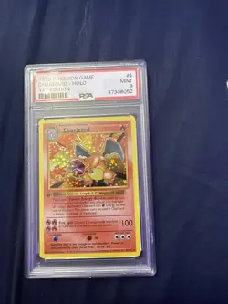 Pokemon Base Set Charizard PSA9 Venusaur PSA10 Blastoise PSA10 Holo Lot - Image 2