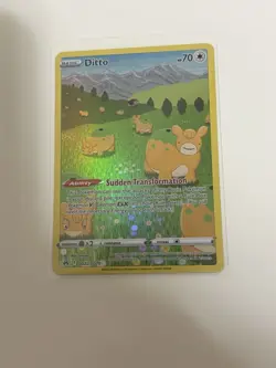 Pokemon Ditto Ultra Rare Full Art Holo 70 HP Crown Zenith GG22/GG70 - Image 1