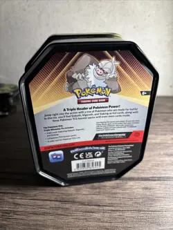 Pokemon TCG Triple Whammy Collector Tin - Slaking-EMPTY-Fast Shipping-NM!! - Image 4