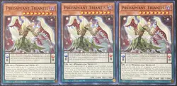 Predaplant Triantis DIFO-EN019 Dimension Force 1st Edition (x3) Yugioh - Image 1