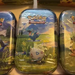 Pokemon TCG Ascended Heroes Full Set of 5 Sealed Mini Tins - - Image 3