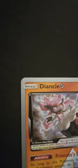 Pokemon TCG World Champion Signed Nao Diancie Prism Star 74/131 Holo Ultra Rare - Image 2