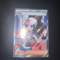 Hilda 164/086 Full Art Trainer White Flare Pokemon TCG - Image 1