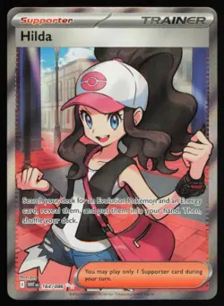 2025 Scarlet & Violet Series - White Flare Hilda Ultra Rare #164 - Image 1