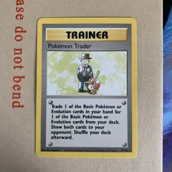 Pokemon Trader WOTC Base Set 77/102 Rare Trainer Vintage 1999 Near Mint NM - Image 2