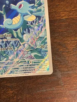 Pokemon Horsea 067/064 Shrouded Fable Illustration Rare - Image 4