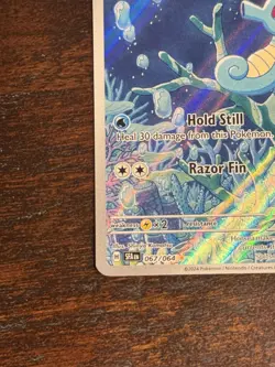 Pokemon Horsea 067/064 Shrouded Fable Illustration Rare - Image 5