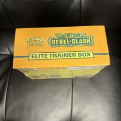 Pokemon Sword and Shield Rebel Clash Elite Trainer Box ETB Brand New Sealed - Image 5