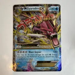 Pokemon M Gyarados EX 27/122 Ultra Rare BREAKpoint Mega Holo 240 HP Japanese - Image 1