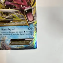 Pokemon M Gyarados EX 27/122 Ultra Rare BREAKpoint Mega Holo 240 HP Japanese - Image 2