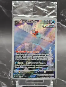 Pokemon Iron Bundle SVP 066 SEALED Paradox Rift ETB Promo Holo (Non-Stamped) - Image 1