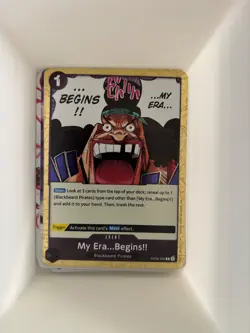 OP09-096 My Era...Begins!! (Reprint) English R One Piece TCG Card Game - Image 1