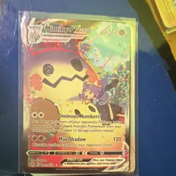 Pokemon Mimikyu VMAX TG17/TG30 Brilliant Stars Ultra Rare Holo HP 370 - Image 1