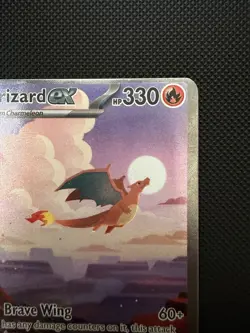Pokemon TCG Charizard EX 199/165 SIR Pokemon 151 Scarlet And Violet - Image 3