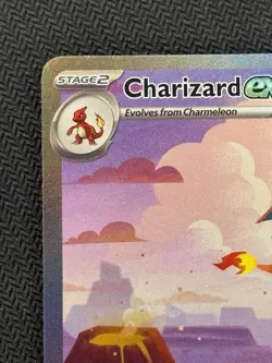 Charizard EX 199/165 SIR Pokemon 151 Scarlet & Violet Pokemon TCG English NM - Image 2
