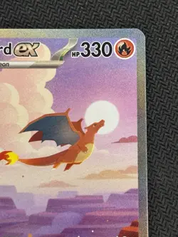 Charizard EX 199/165 SIR Pokemon 151 Scarlet & Violet Pokemon TCG English NM - Image 3