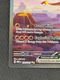 Charizard EX 199/165 SIR Pokemon 151 Scarlet & Violet Pokemon TCG English NM - Image 5