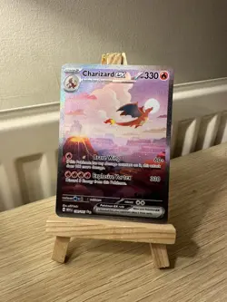 Pokemon TCG Scarlet Violet 151 Charizard EX 199/165 Special Illustration LP/EX - Image 1