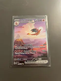 Pokemon TCG Charizard EX 199/165 SIR Scarlet Violet 151 - Image 3