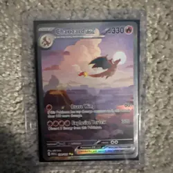 Pokemon TCG Charizard EX 199/165 Scarlet & Violet 151 Card Sir NM/M Condition - Image 3