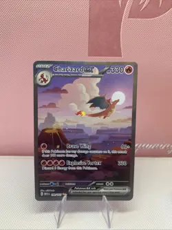 Pokemon TCG Charizard ex Scarlet & Violet-151 199/165 Holo Special Illustration - Image 1