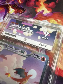 Pokemon TCG Charizard EX 199/165 Scarlet & Violet 151 Ace 9 SIR - Image 3