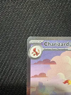 Pokemon TCG Charizard EX 199/165 Sir Scarlet & Violet 151 English NM Condition - Image 4