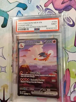 Charizard EX 199/165 - Pokemon TCG - Scarlet & Violet 151 - PSA 9 Mint - Image 1
