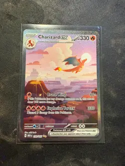 Pokemon TCG Charizard ex Scarlet & Violet-151 199/165 Holo Special Illustration - Image 1