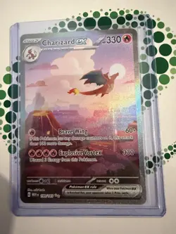 Pokemon TCG Charizard ex Scarlet & Violet-151 199/165 Holo Special Illustration - Image 1