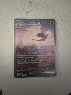Pokemon TCG Charizard EX 199/165 Scarlet Violet 151 Excellent condition - Image 1