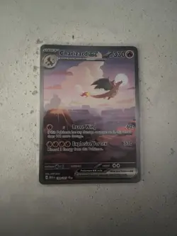 Pokemon TCG Charizard EX 199/165 Scarlet Violet 151 Excellent condition - Image 3