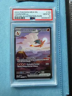 Pokemon TCG - Charizard EX 199/165 - Scarlet & Violet 151 - PSA 10 GEM MINT - Image 1