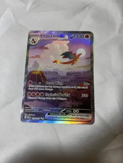 Pokemon TCG Charizard EX Scarlet Violet - 151 199/165 Holo Special Illustration - Image 1