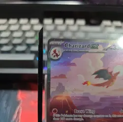Pokemon TCG Charizard ex Scarlet & Violet-151 199/165 Holo SIR - Image 3