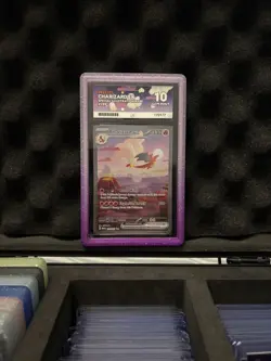 Pokemon TCG Charizard EX 199/165 Scarlet Violet 151 English Ace 10 Perfect Subs - Image 1