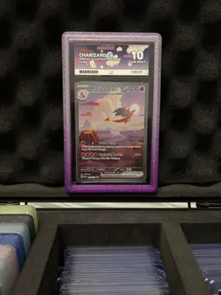 Pokemon TCG Charizard EX 199/165 Scarlet Violet 151 English Ace 10 Perfect Subs - Image 2