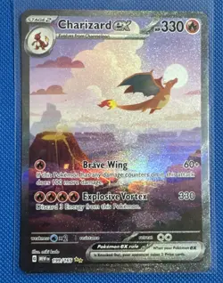 Pokemon TCG Charizard ex Scarlet & Violet-151 199/165 Special Illustration Rare - Image 1