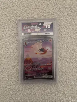 Pokemon TCG Charizard EX 199/165 - Scarlet & Violet 151 - Ace Gem Mint 10 - Image 1