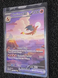 Pokemon TCG Charizard ex Scarlet & Violet-151 199/165 Holo Special Illustration - Image 2