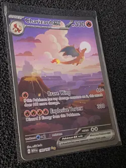 Pokemon TCG Charizard ex Scarlet & Violet-151 199/165 Holo Special Illustration - Image 3