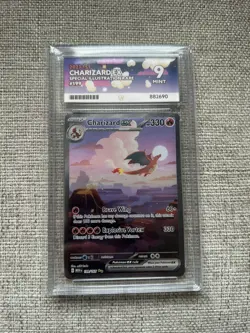Pokemon TCG Charizard EX 199/165 Scarlet & Violet 151 Ace 9 - Image 1