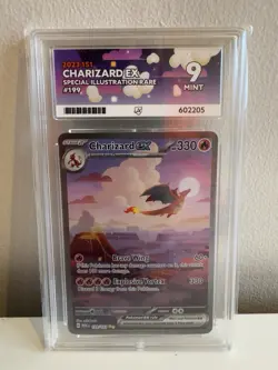 Pokemon TCG Charizard EX 199/165 Scarlet & Violet 151 Ace 9 - Image 1