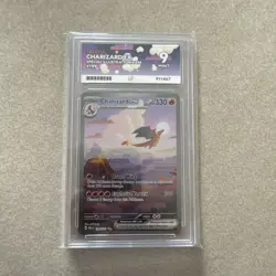 Pokemon TCG Charizard EX 199/165 Scarlet & Violet 151 Ace 9 - Image 1