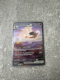 Pokemon TCG Charizard ex 199/165 Scarlet & Violet 151 English SIR | Pack fresh - Image 3