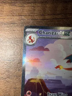 Pokemon TCG Charizard EX Scarlet & Violet 151 Card 199/165 English Edition - Image 2