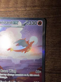 Pokemon TCG Charizard EX Scarlet & Violet 151 Card 199/165 English Edition - Image 3